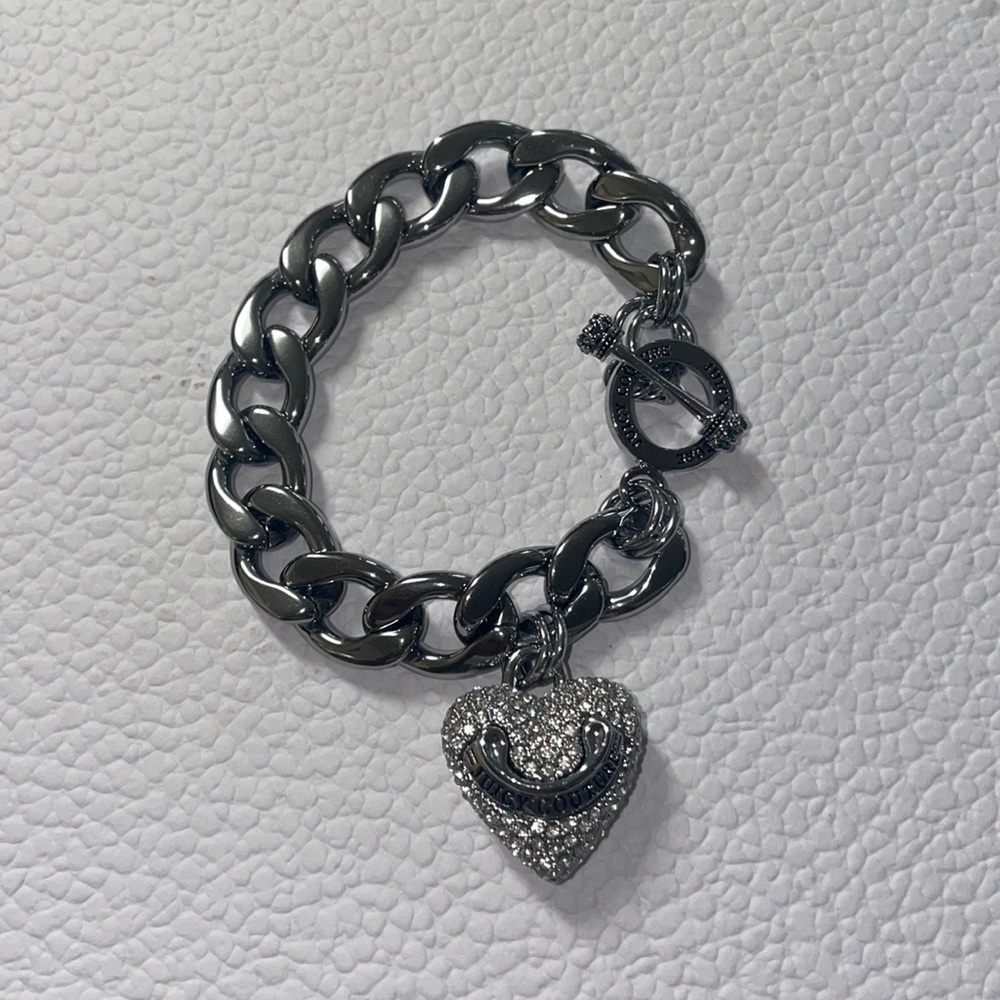 Juicy Couture Heart Pave Bracelet